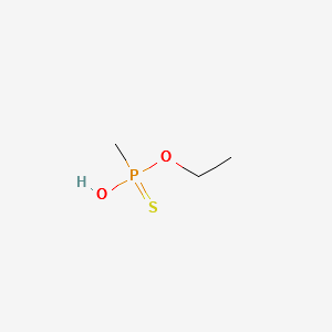 O-ETHYL METHYLPHOSPHONOTHIOATE structure, CAS 18005-40-8