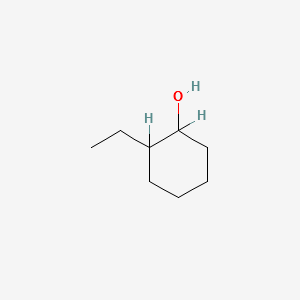 2-ETHYLCYCLOHEXANOL structure, CAS 3760-20-1