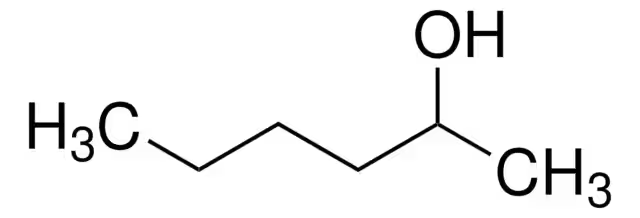 2-HEXANOL structure, CAS 626-93-7
