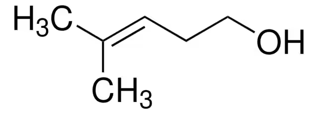 4-METHYL-3-PENTEN-1-OL structure, CAS 763-89-3