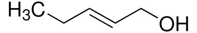 TRANS-2-PENTEN-1-OL structure, CAS 1576-96-1