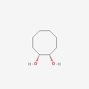CIS-1,2-CYCLOOCTANEDIOL structure, CAS 27607-33-6