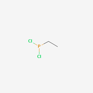 ETHYLDICHLOROPHOSPHINE structure, CAS 1498-40-4