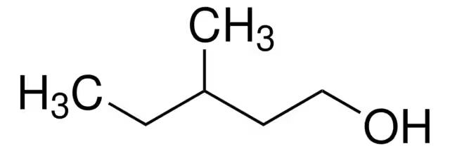 3-METHYL-1-PENTANOL structure, CAS 589-35-5
