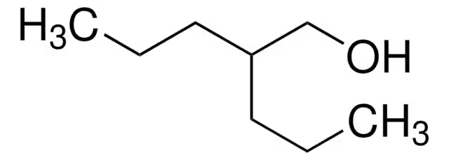 2-PROPYL-1-PENTANOL structure, CAS 58175-57-8
