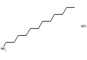 dodecylammoniumchloride structure, CAS 929-73-7