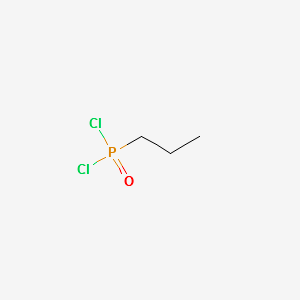 1-PROPANEPHOSPHONIC DICHLORIDE structure, CAS 4708-04-7