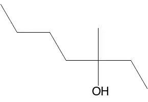 3-METHYL-3-HEPTANOL structure, CAS 5582-82-1