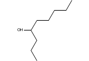 4-NONANOL structure, CAS 5932-79-6