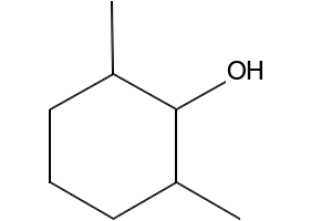 2,6-DIMETHYLCYCLOHEXANOL structure, CAS 5337-72-4