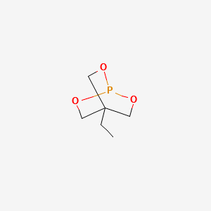 TRIMETHYLOLPROPANE PHOSPHITE structure, CAS 824-11-3