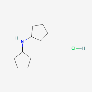 DICYCLOPENTYL-AMINE HCL structure, CAS 69053-83-4