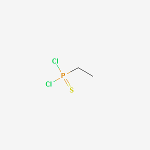 ETHYLPHOSPHONOTHIOIC DICHLORIDE structure, CAS 993-43-1