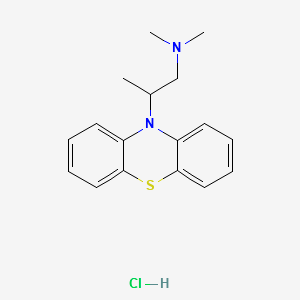 ISOPROMETHAZINE HYDROCHLORIDE structure, CAS 5568-90-1