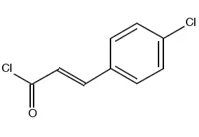 (2E)-3-(4-chlorophenyl)acryloyl chloride structure, CAS 95602-71-4