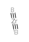 ZIRCONIUM DIBORIDE structure, CAS 12045-64-6