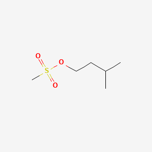 ISO-PENTYLMETHANESULPHONATE structure, CAS 16156-55-1