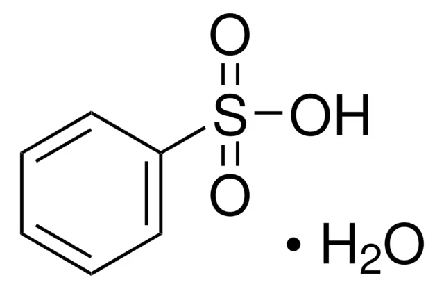 BENZENESULFONIC ACID MONOHYDRATE structure, CAS 26158-00-9