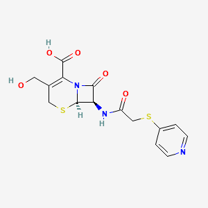 desacetyl cephapirin structure, CAS 38115-21-8