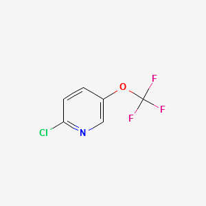 2-Chloro-5-(trifluoroMethoxy)pyridine structure, CAS 1206972-45-3