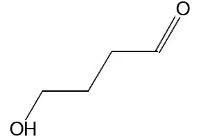 4-hydroxybutyraldehyde; 4-hydroxybutanal structure, CAS 25714-71-0