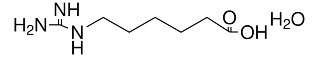 6-GUANIDINOHEXANOIC ACID structure, CAS 6659-35-4