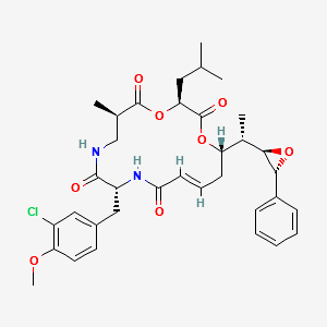 CRYPTOPHYCIN structure, CAS 124689-65-2