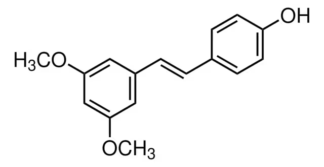 PTEROSTILBENE structure, CAS 18259-15-9