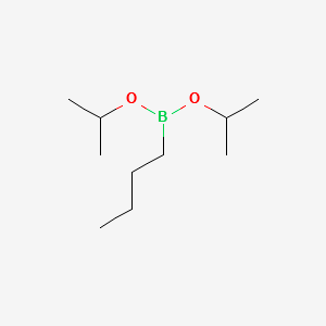 BUTYLDIISOPROPOXYBORANE structure, CAS 86-54-5