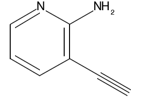 3-ethynylpyridin-2-aMine structure, CAS 67346-74-1