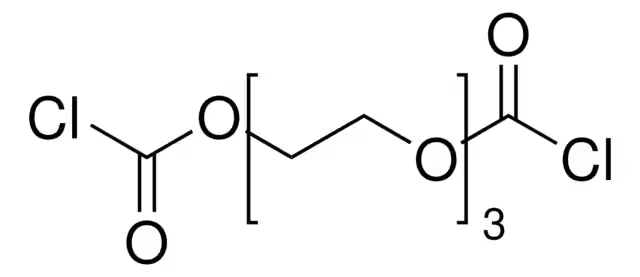 TRIETHYLENE GLYCOL BIS(CHLOROFORMATE) structure, CAS 17134-17-7