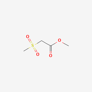 Methyl methylsulfonylacetate structure, CAS 62020-09-1