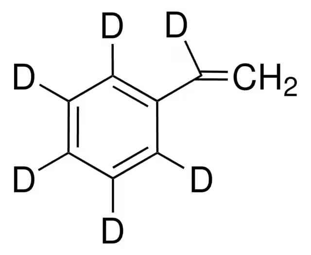 STYRENE-ALPHA,2,3,4,5,6-D6 structure, CAS 217501-55-8