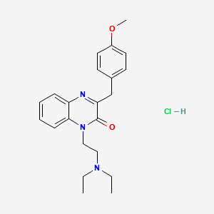 CAROVERINEHYDROCHLORIDE structure, CAS 55750-05-5