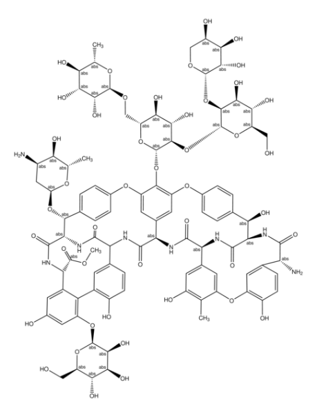 Ristocetin structure, CAS 11021-66-2