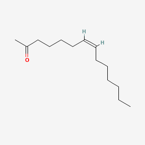 (Z)-7-Tetradecen-2-one structure, CAS 146955-45-5