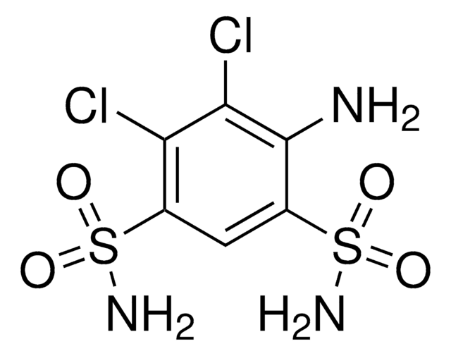 4-AMINO-5,6-DICHLOROBENZENE-1,3-DISULFONAMIDE structure, CAS 5250-72-6