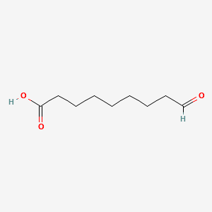 9-oxononanoic acid structure, CAS 2553-17-5