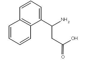 DL-3-(1-NAPHTHYL)ALANINE structure, CAS 28095-56-9