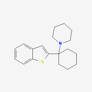 Benocyclidine structure, CAS 112726-66-6