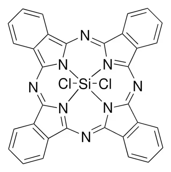 SILICON PHTHALOCYANINE DICHLORIDE structure, CAS 19333-10-9