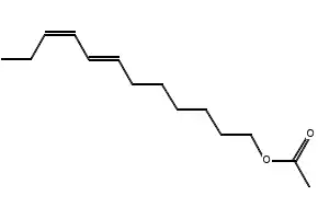 (7Z,9E)-dodeca-7,9-dienyl acetate structure, CAS 54364-62-4
