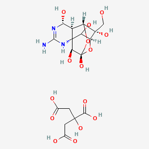 TETRODOTOXIN structure, CAS 18660-81-6
