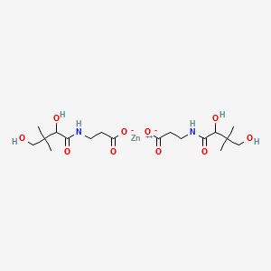 Zinc Pantothenate structure, CAS 65979-81-9