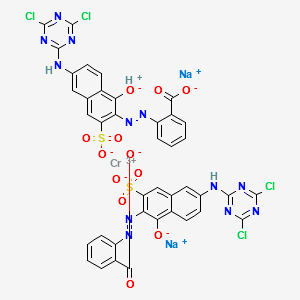 REACTIVE BROWN 10 structure, CAS 12225-67-1