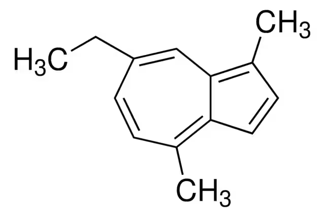 CHAMAZULEN structure, CAS 529-05-5