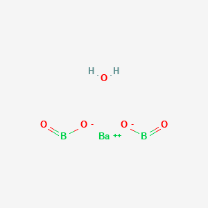 Barium Metaborate structure, CAS 26124-86-7