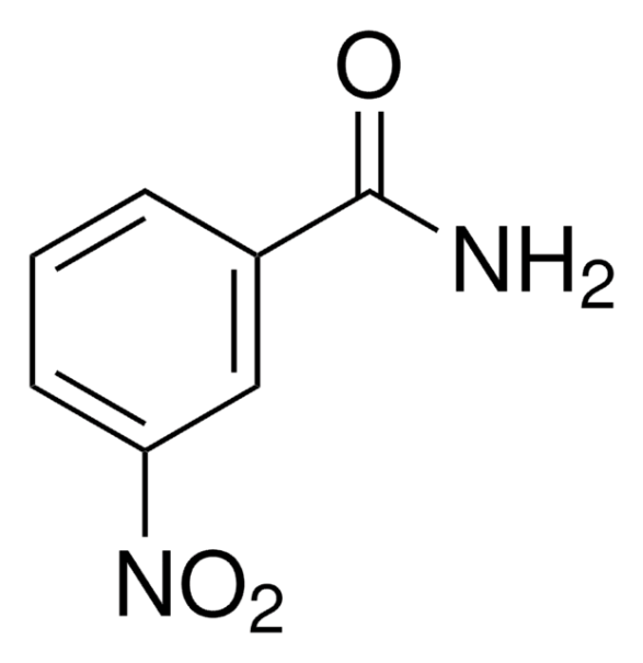 3-NITROBENZAMIDE structure, CAS 645-09-0