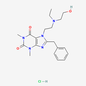 bamifylline hydrochloride structure, CAS 20684-06-4