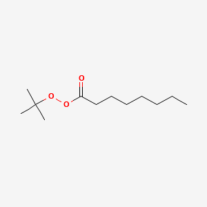 tert-butyl octaneperoxoate structure, CAS 13467-82-8